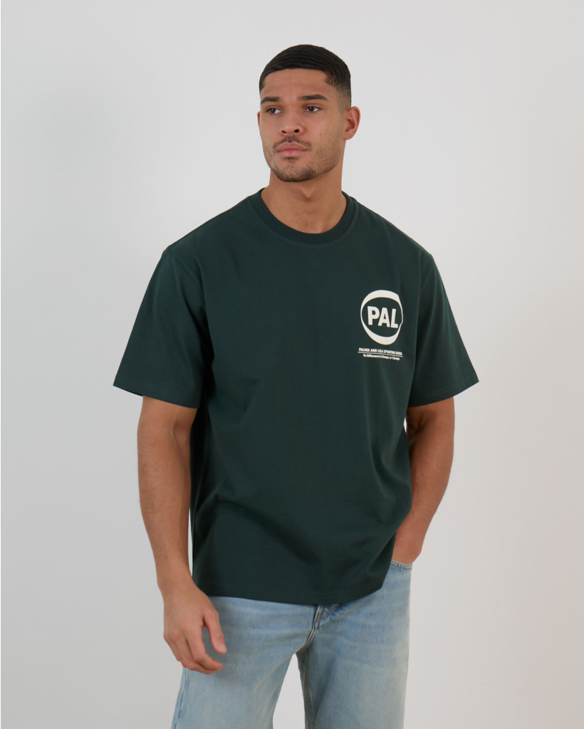 Short-sleeved T-shirt in myrtle