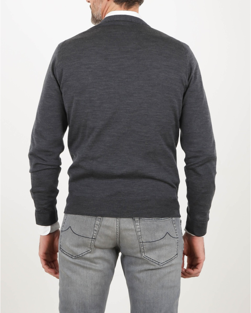 Petworth Cardigan Charcoal