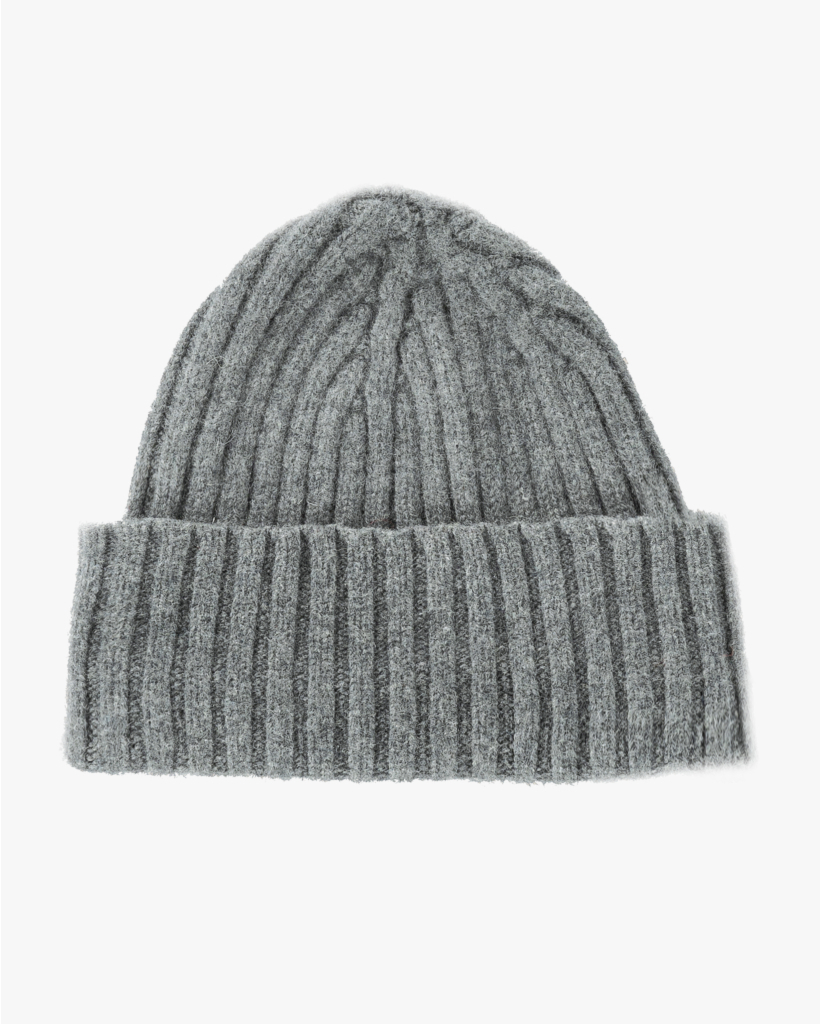 The Large Beanie Smoke Grey