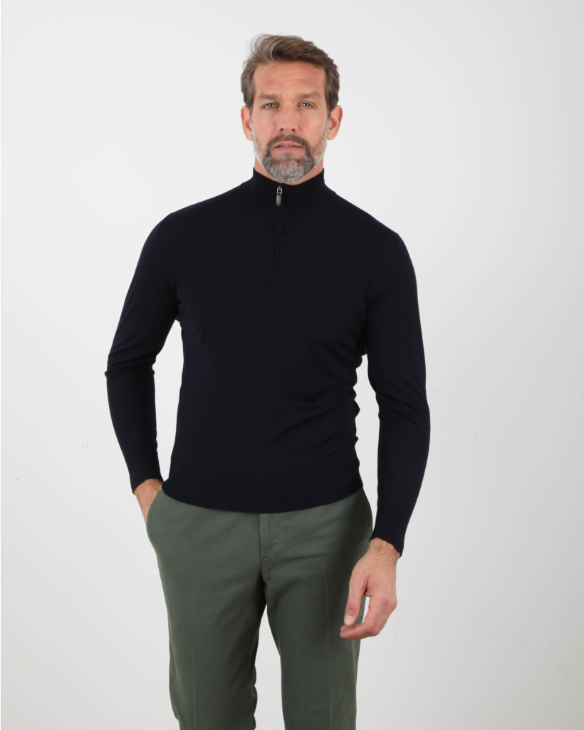 Navy Sweater