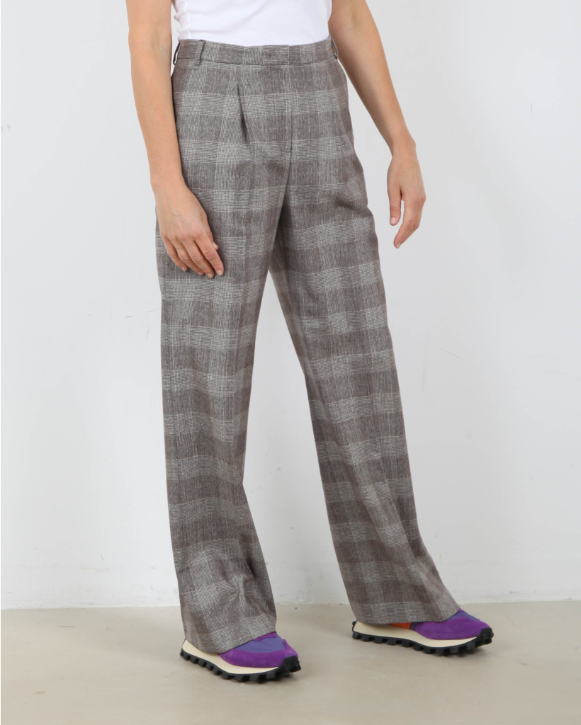 Trousers chack fang taupe