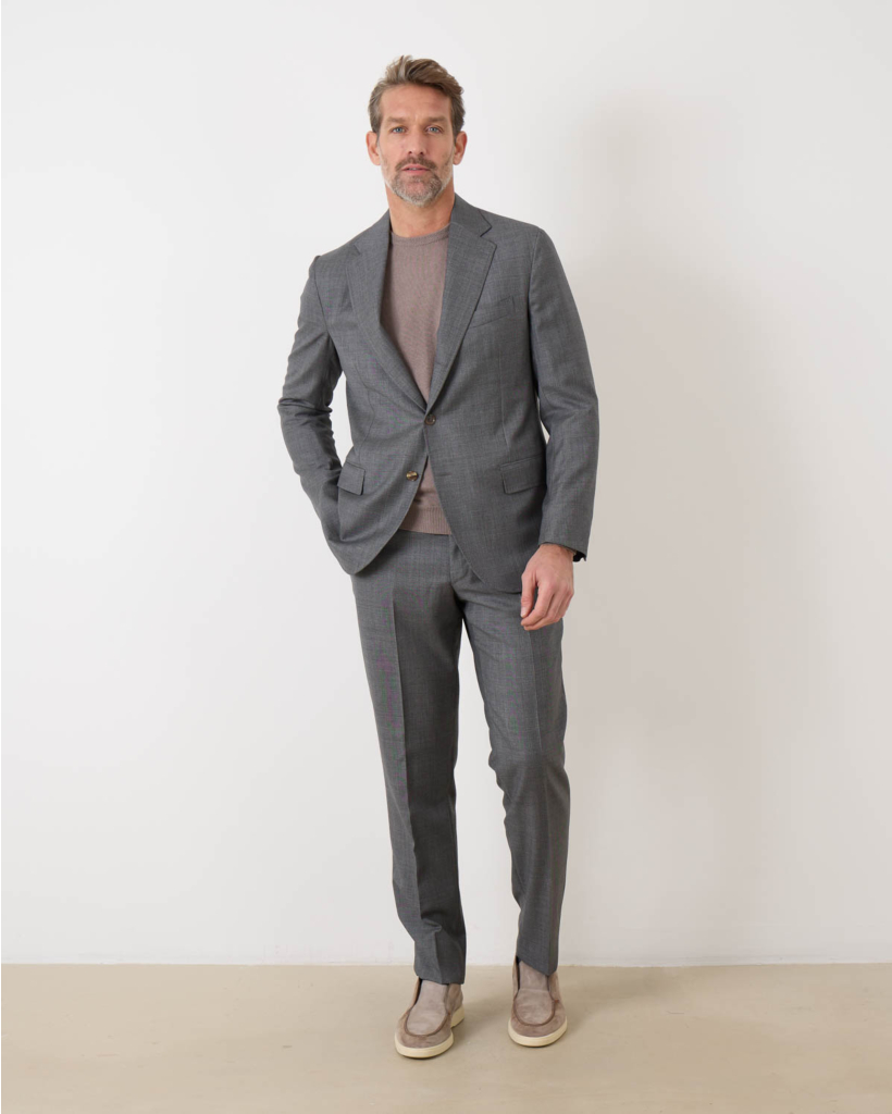 Pak Napoli Boc Grey Virgin Wool 