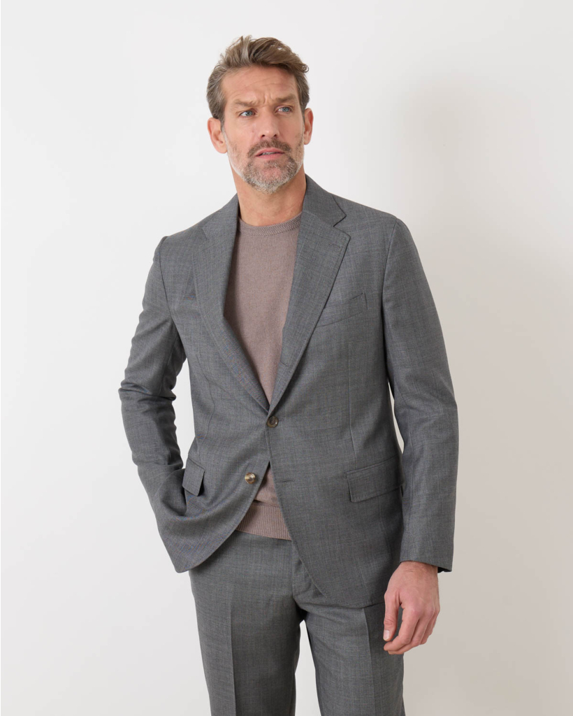 Pak Napoli Boc Grey Virgin Wool 