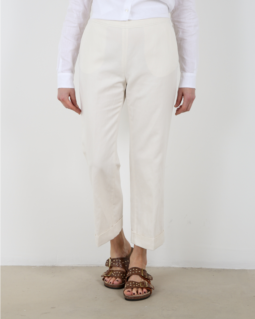 Linen trousers off white