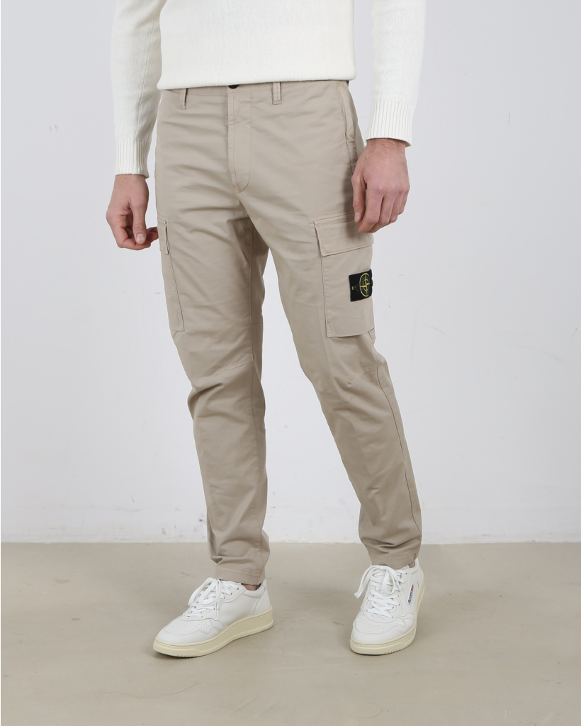 Cargo Trousers Beige