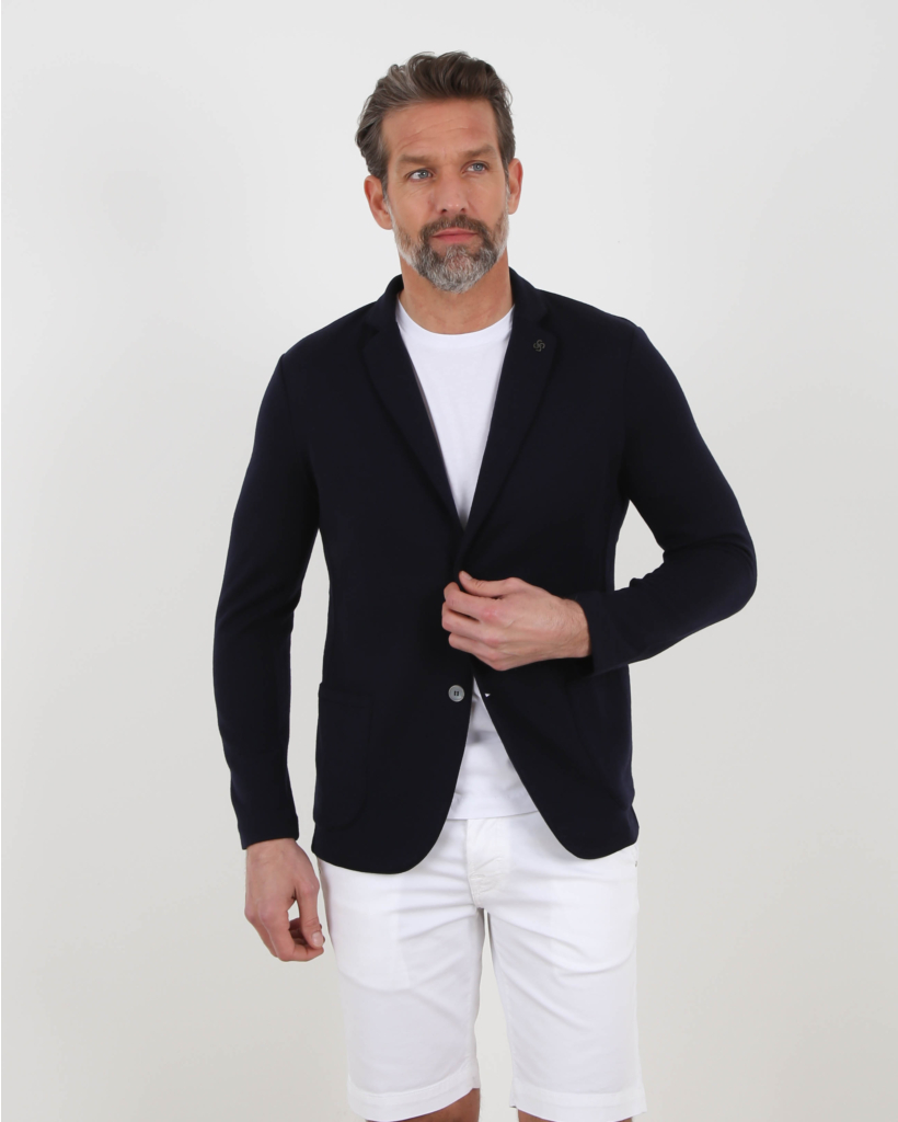 Wool Jacket Navy