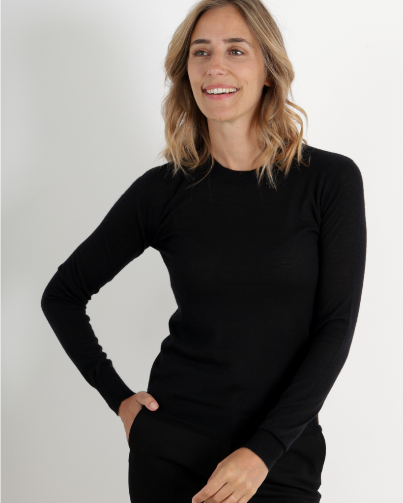 Black Cashmere Jumper