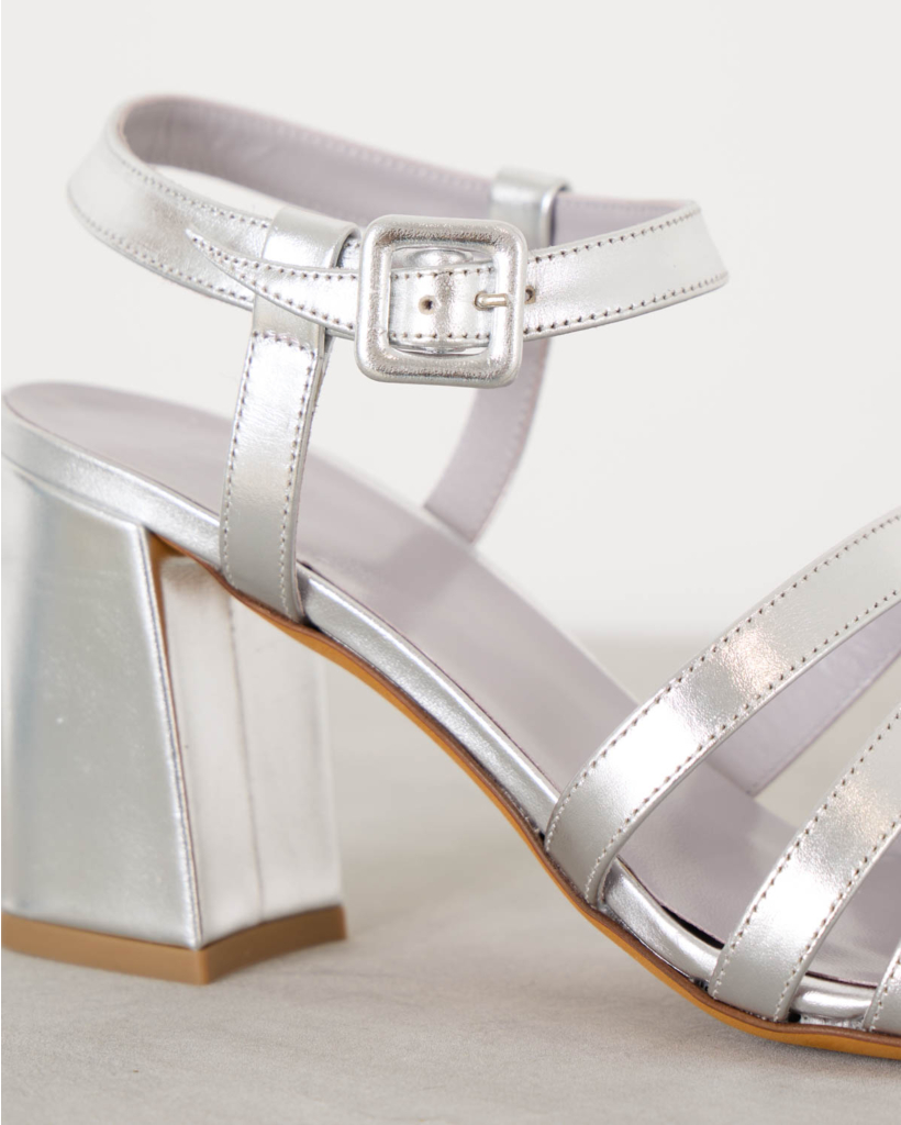 Palma High Sanda Titane Calf Metallic