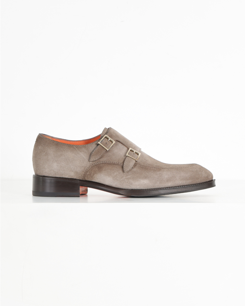 Grey Suede Slip-on sneakers 