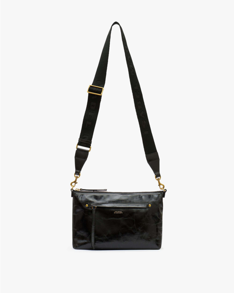 Nessah Leather Bag Black