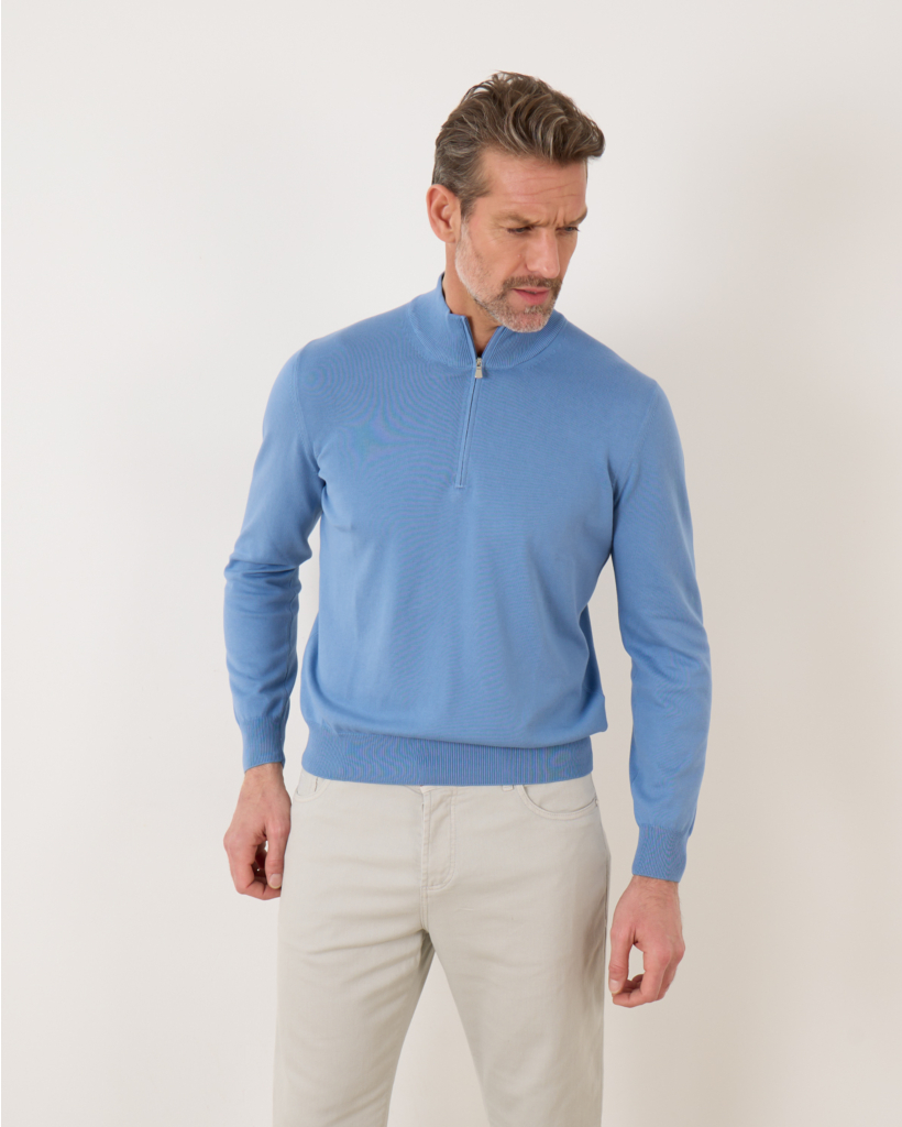 Pullover Vest Zip Jeans