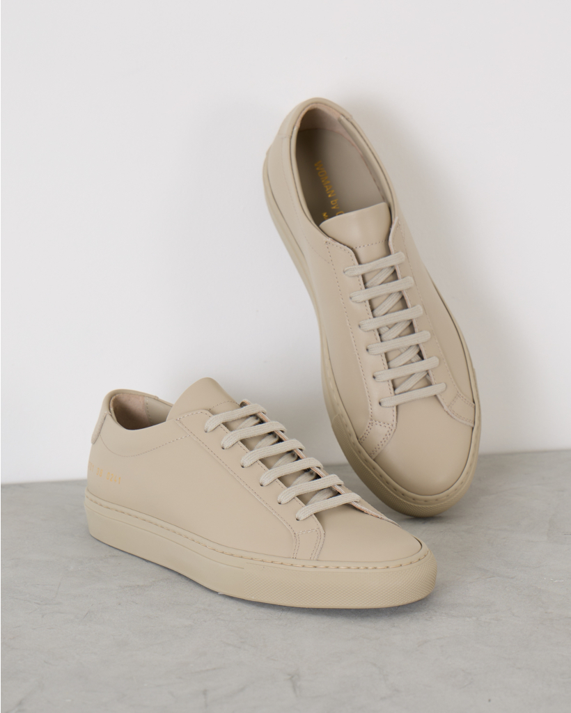 Sneaker achilles low taupe