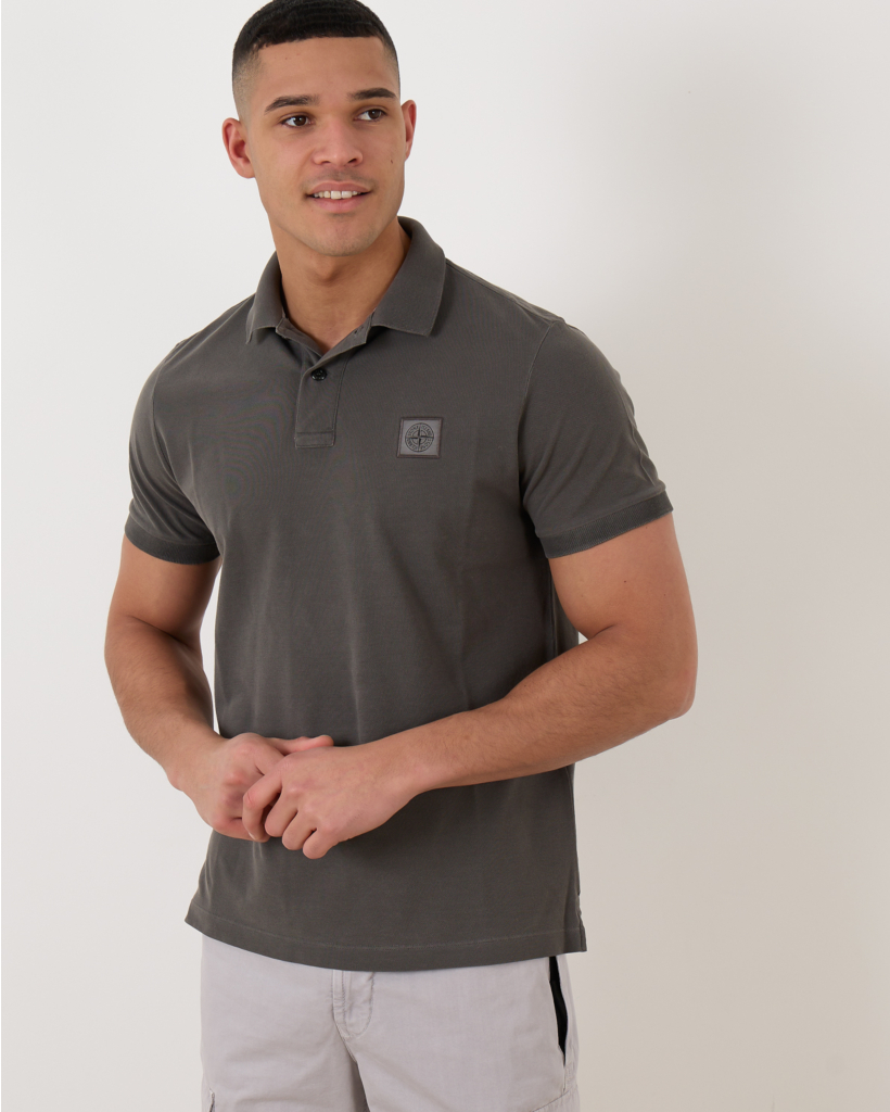 Slim Fit Polo Charcoal