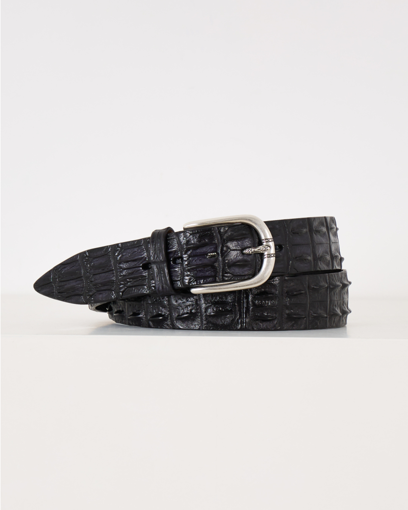 Black Croco Belt