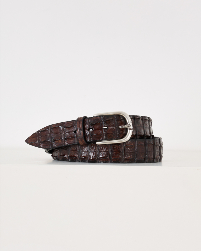 Brown Croco Belt