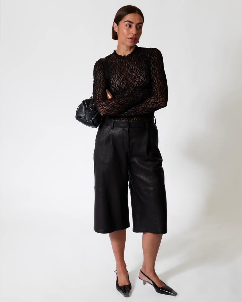 Sierra Leather Bermuda Nemo Black
