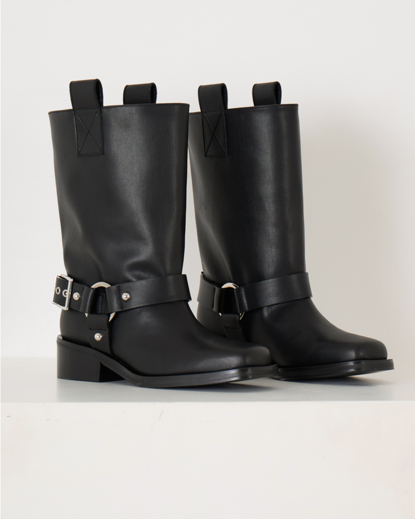 Biker Boots Black