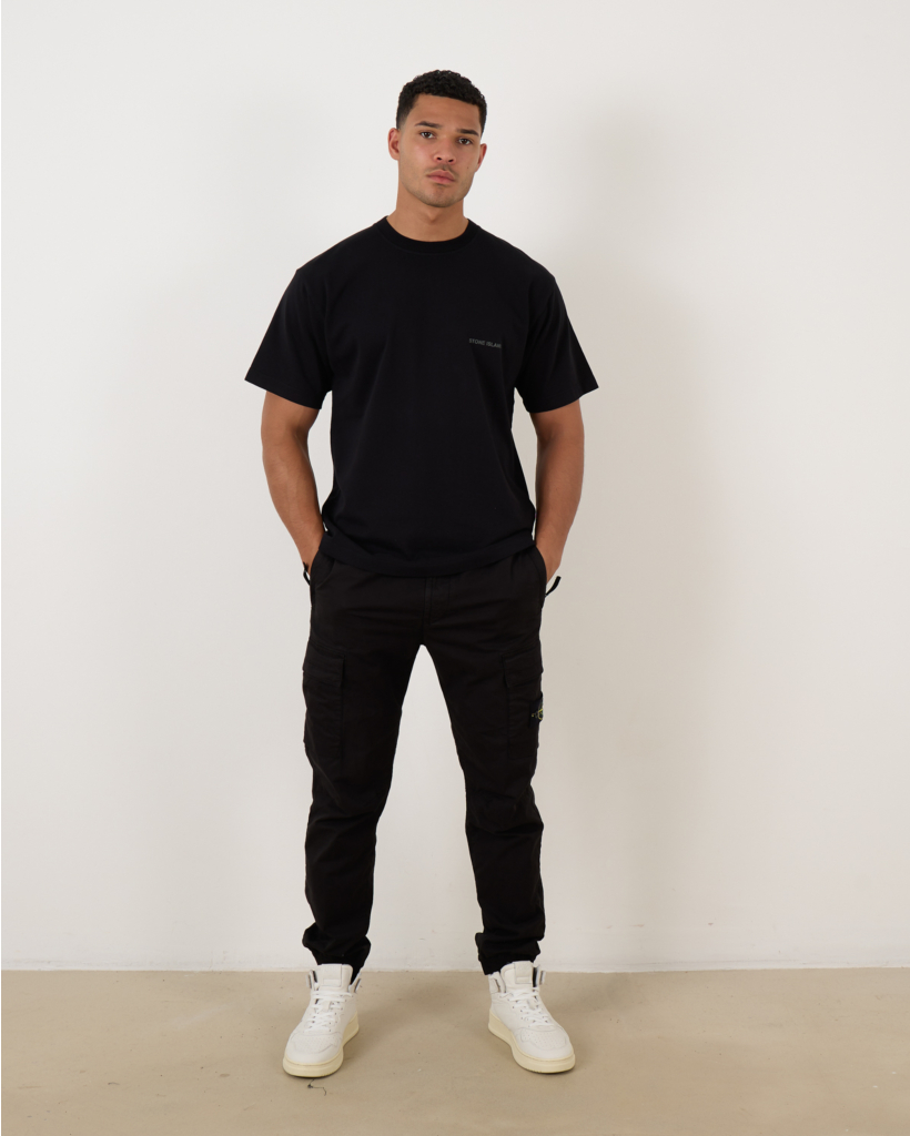 T-shirt met Logo Zwart