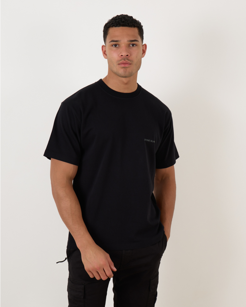 T-shirt met Logo Zwart