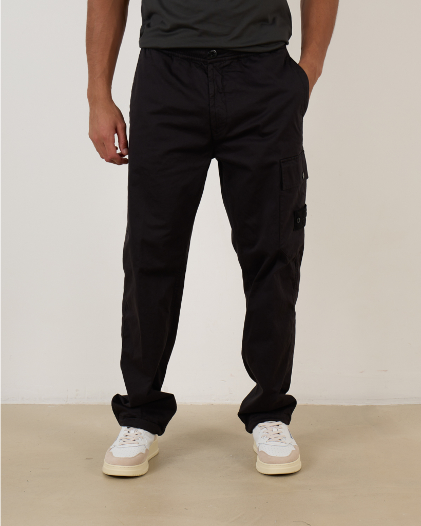 Ghost Cargo Trousers 336F6 Black