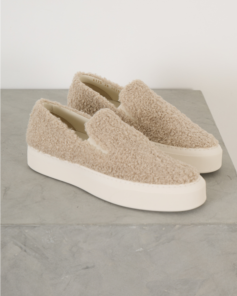 Slip-on Sneakers Grey Wool