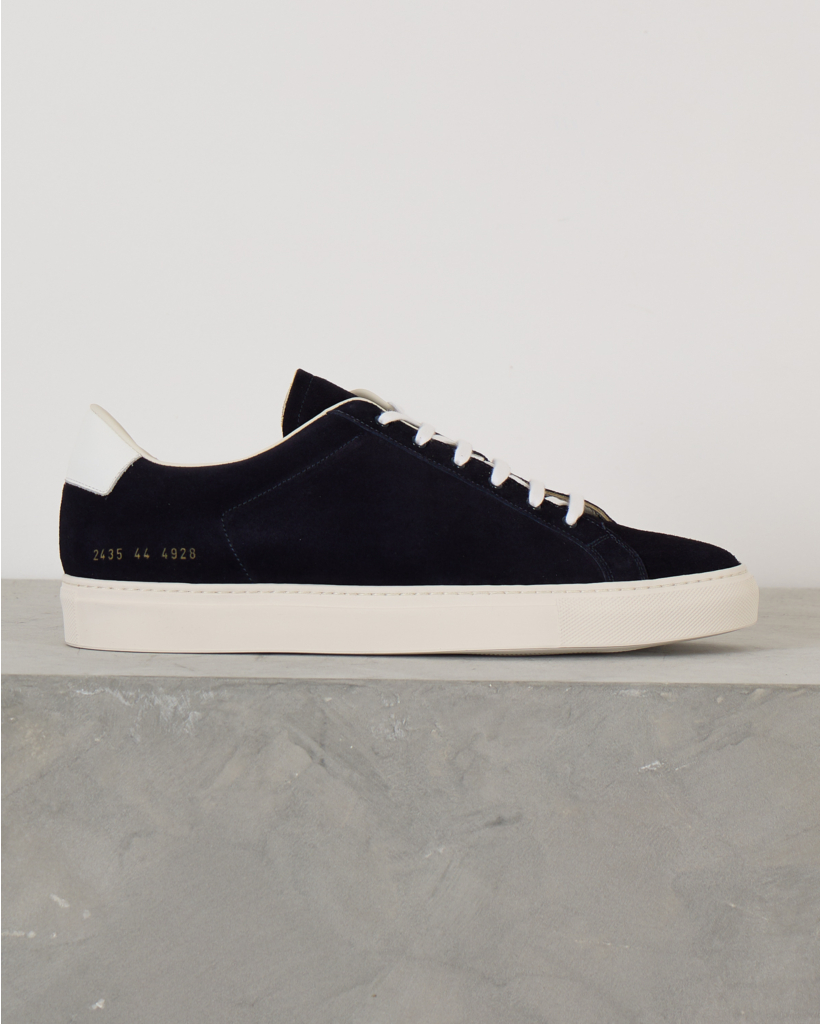 Retro Suede Sneaker Marine