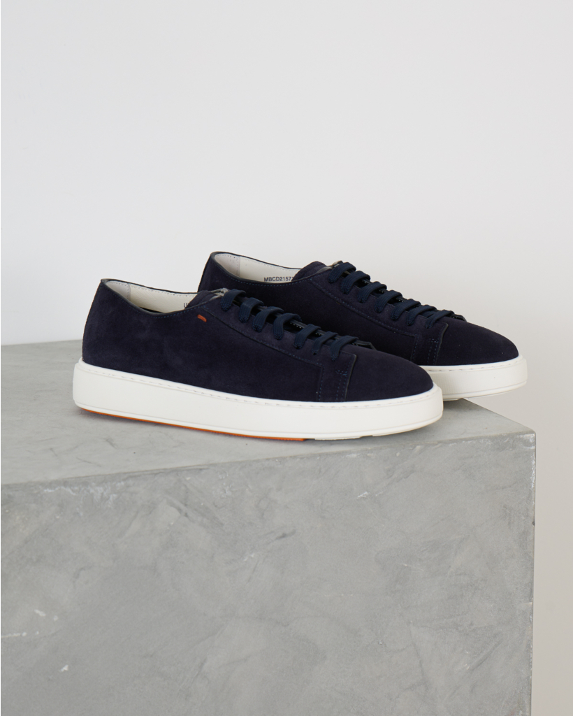 Suede Sneaker Navy