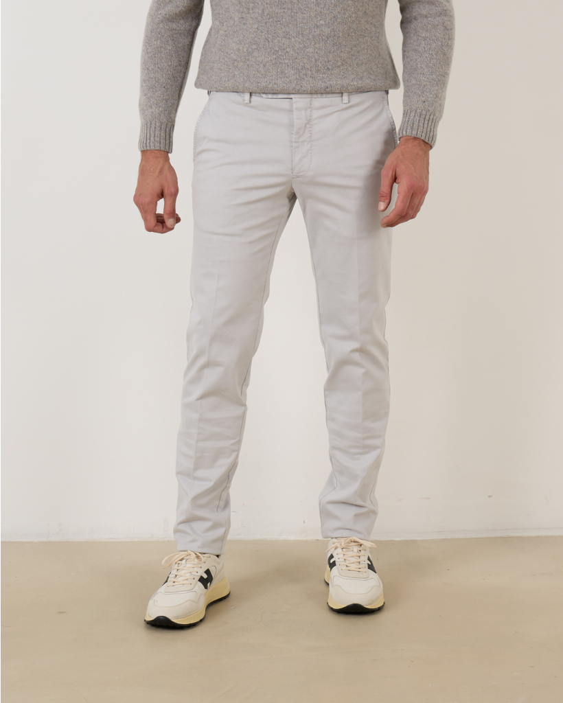 Pantalon Cotton Stretch Casual Grey