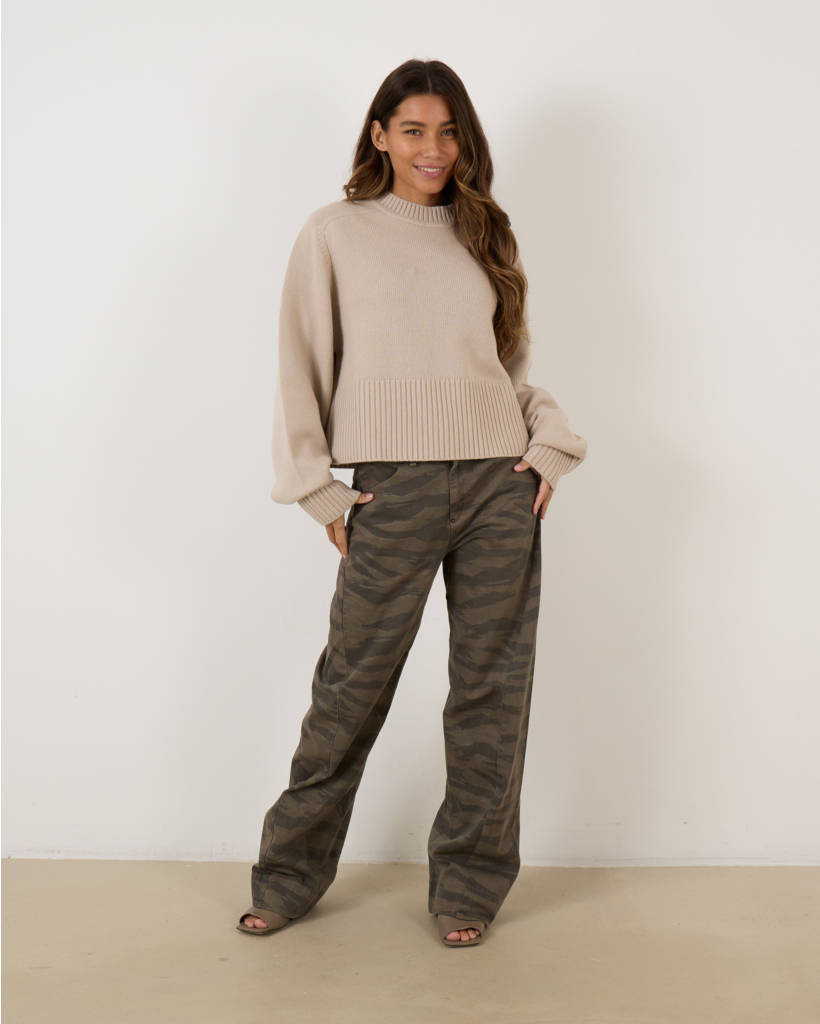 N°256 Judith Pullover Eggshell