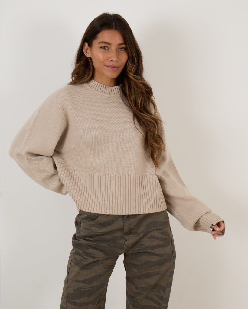 N°256 Judith Pullover Eggshell