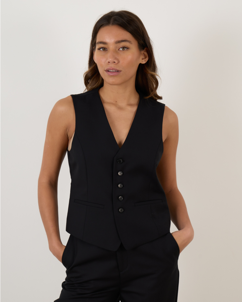 Classic Black Cardigan