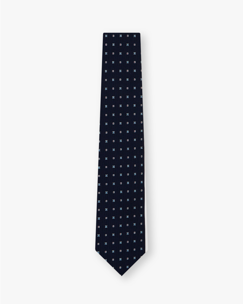Classic Silk Tie - Navy