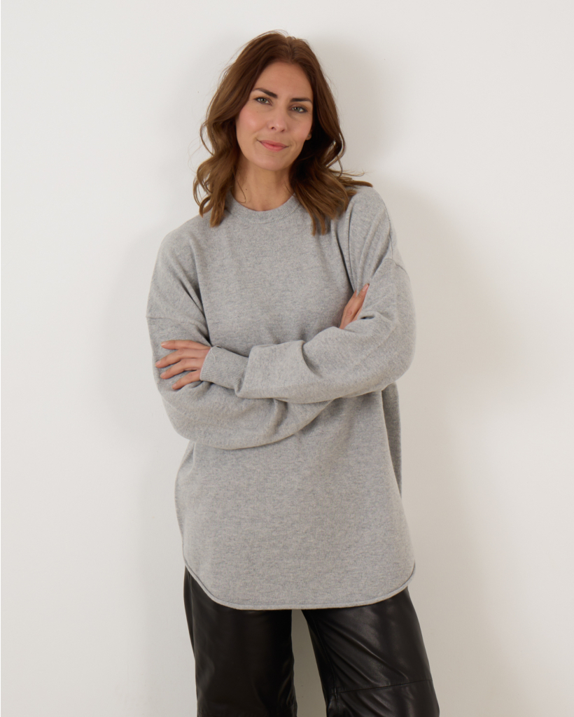 No. 53 Crew Hop Sweatshirt Grey
