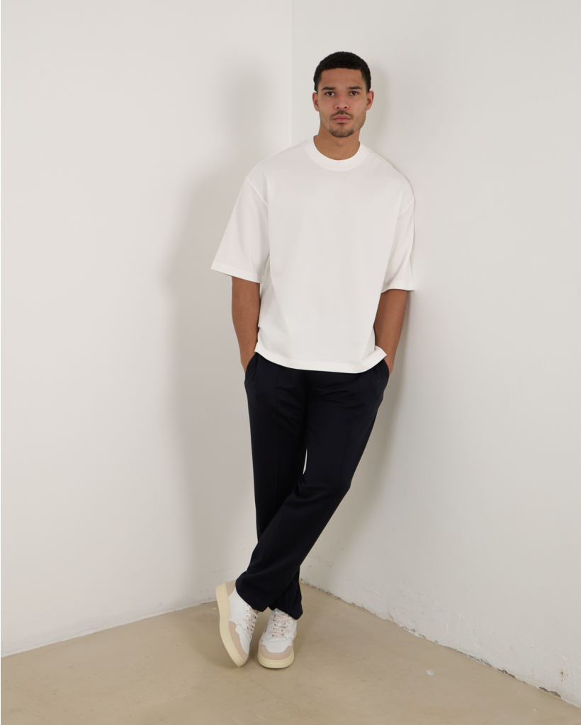 white T-shirt
