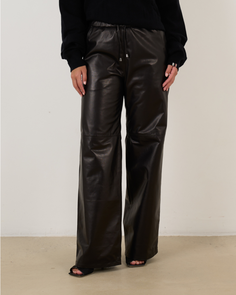 Norina Paper Pantalon Black