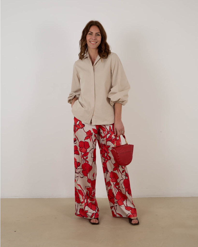 Carla Pantalon grege Rood