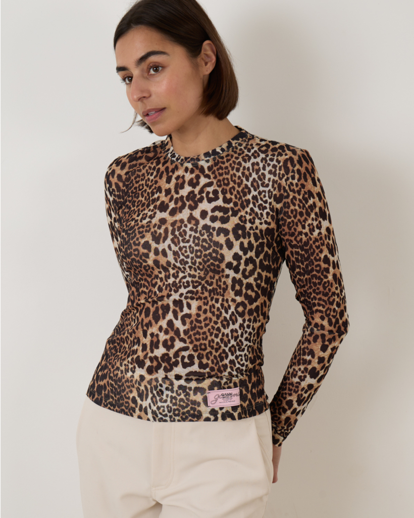 Panther Mesh Long Sleeves