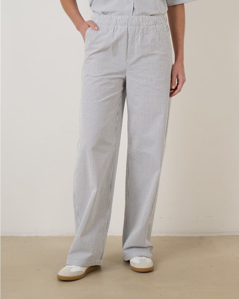 Consider Pants Blue Stripe