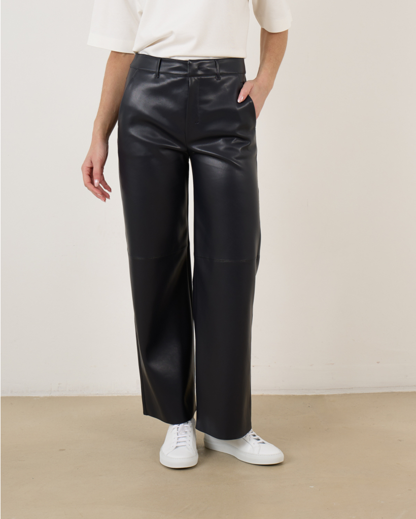 Storia coated trousers ultramarine