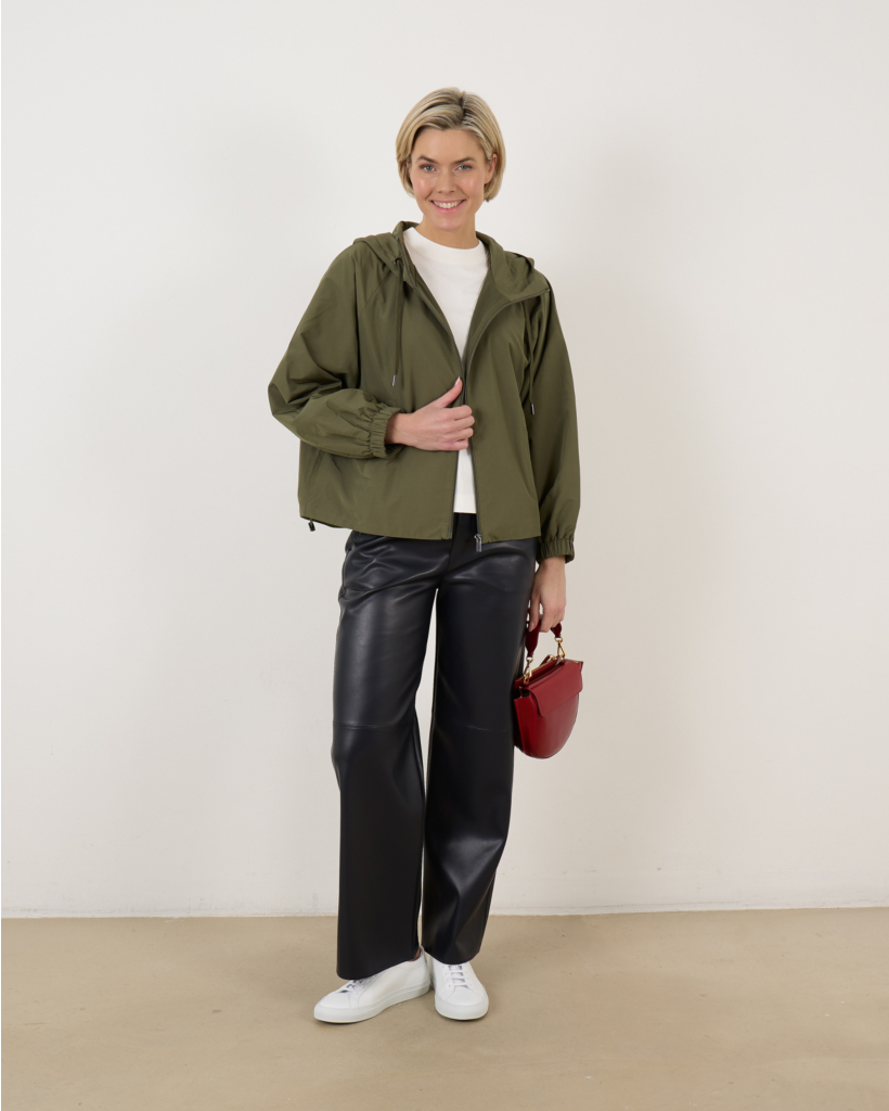 Storia coated trousers ultramarine