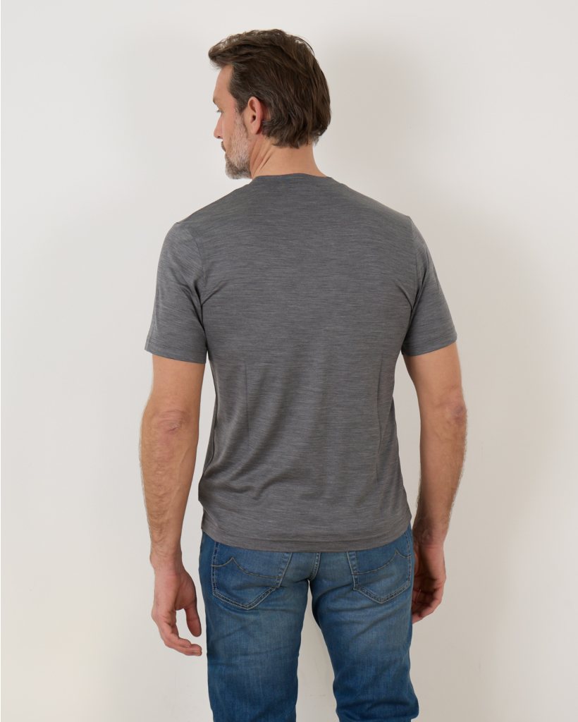 Eli T-shirt Grey Melange