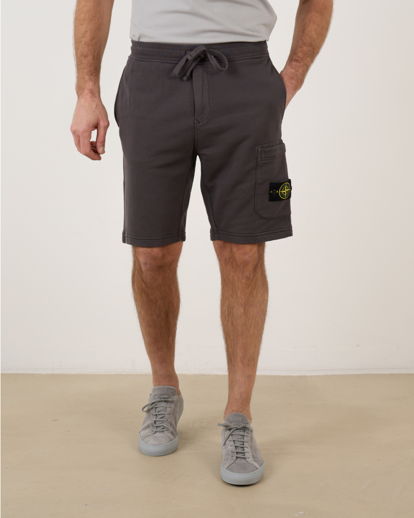 Cargo Sweatpants Shorts Charcoal