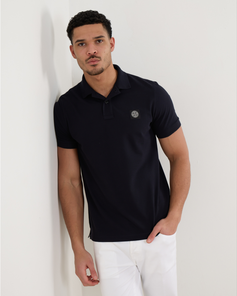 Slim Fit Polo Navy Blue
