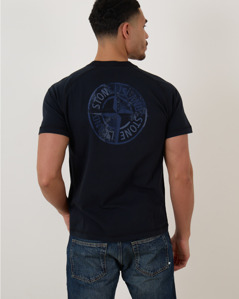 T-shirt Print Navy Blue