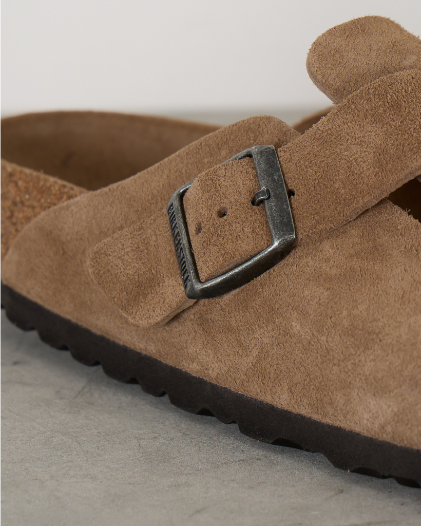 Boston suede loafers Tea Tonal