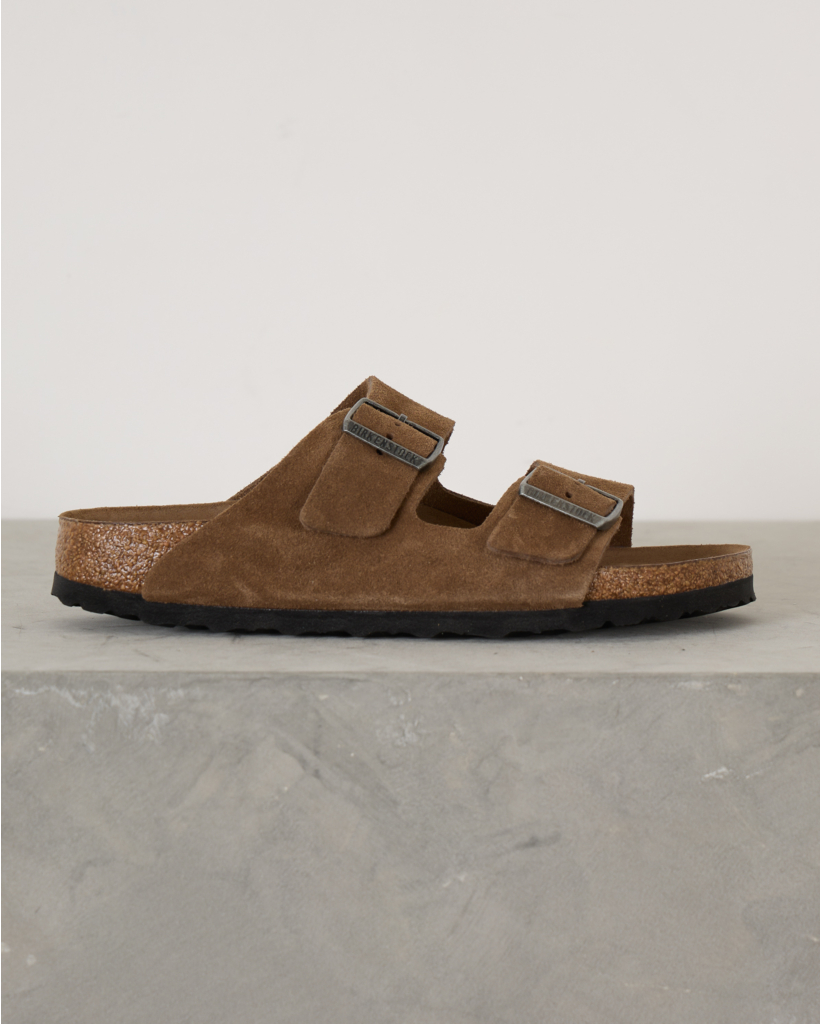 Arizona Soft Footbed Sandals Dark Tea Tonal