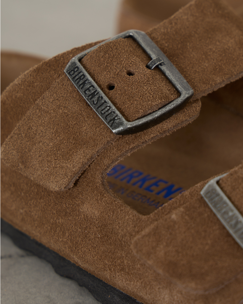 Arizona Soft Footbed Sandals Dark Tea Tonal