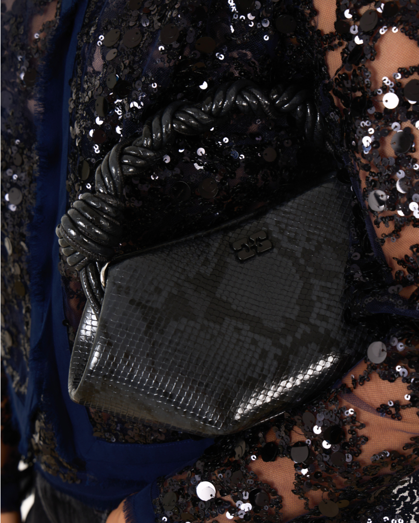 Mini Bou Bag Black Oyster