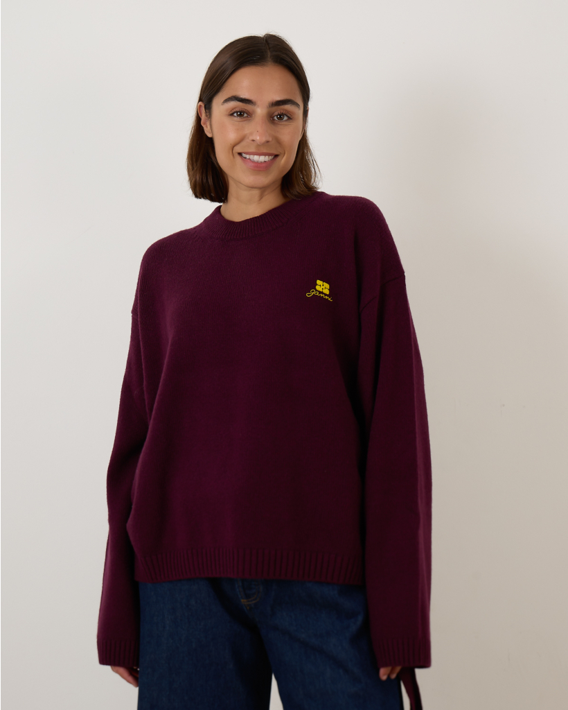 Crewneck Pullover Burgundy