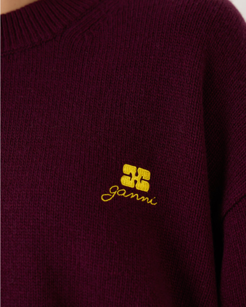 Crewneck Pullover Burgundy